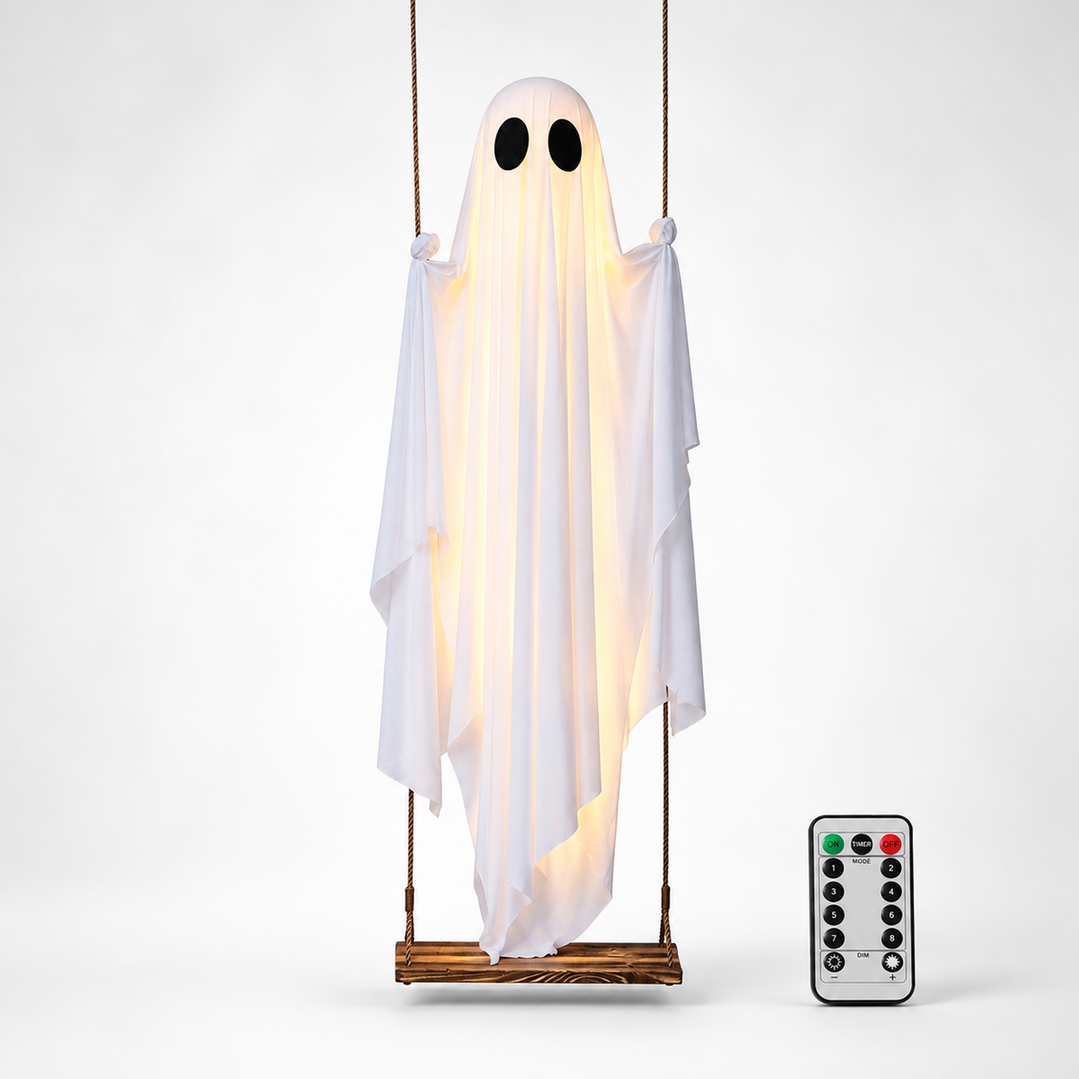 GhostSwing™ — 4ft Hanging Ghost with Remote Light
