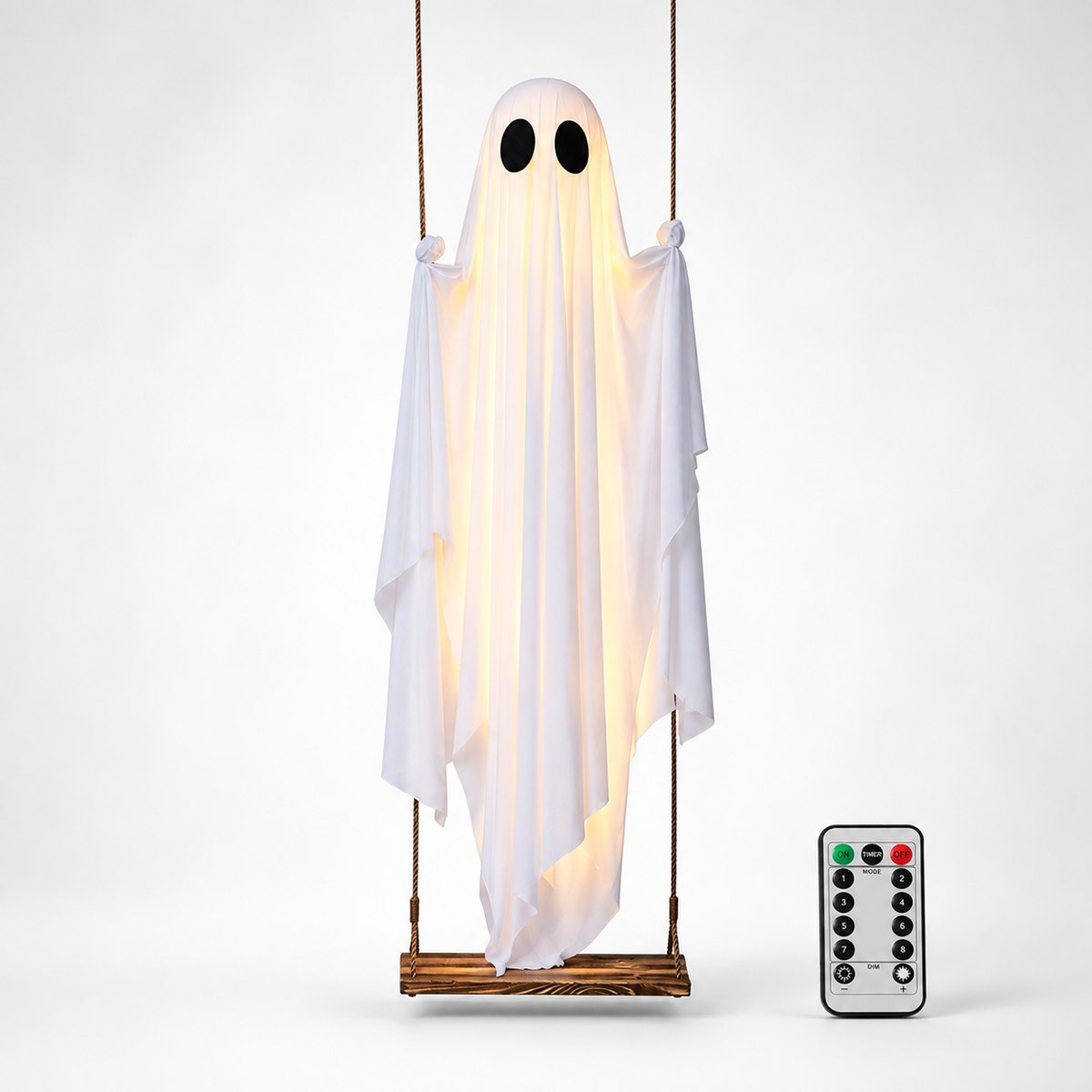 GhostSwing™ — 4ft Hanging Ghost with Remote Light